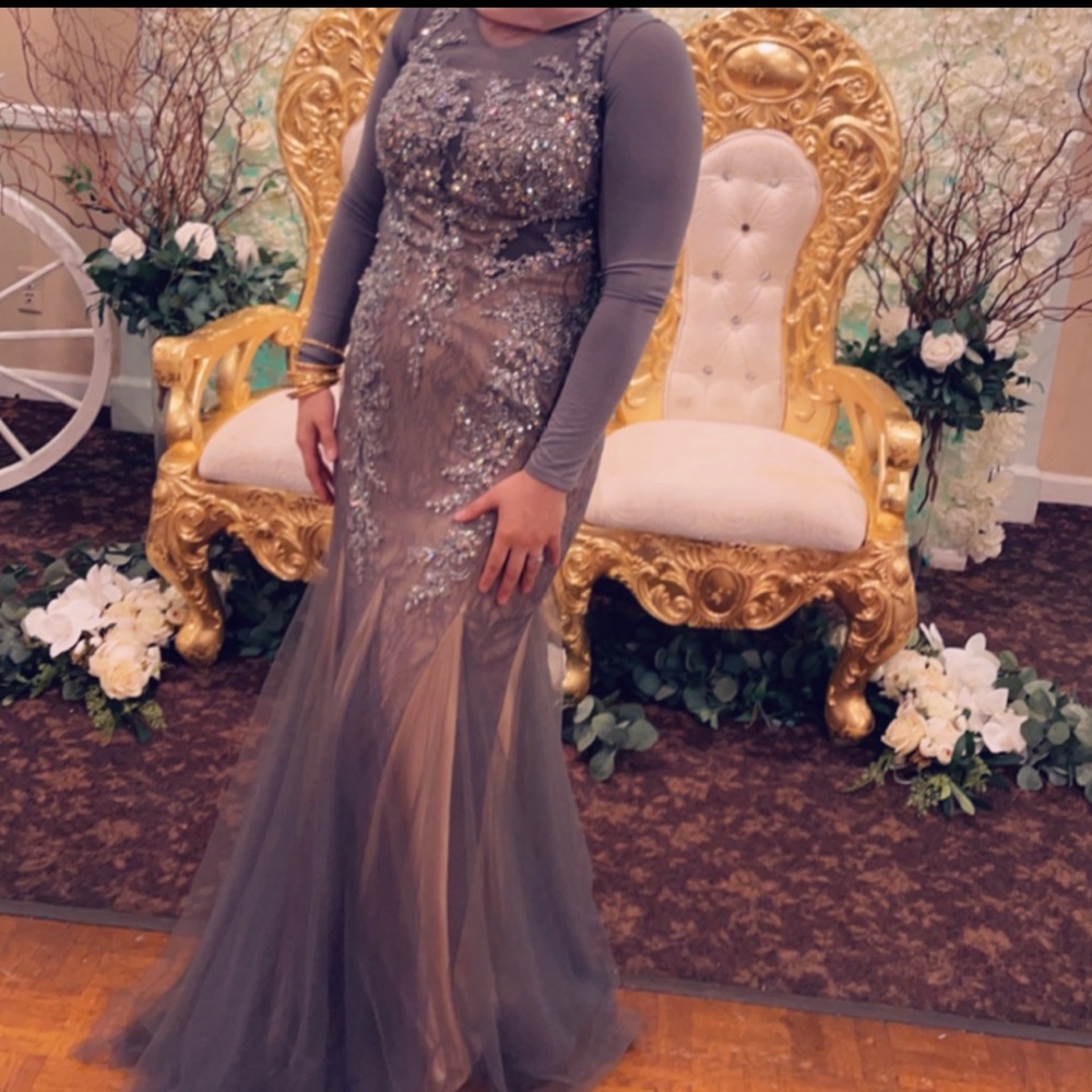 Beautiful elegant evening dress